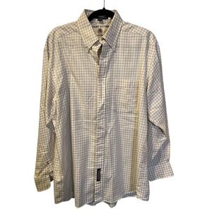 Tommy Hilfiger Men's Classic Fit Long Sleeve Button Down Shirt Plaid Size 16-34